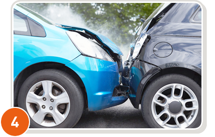 事故直後から車の修理レンタカーを最速で手配