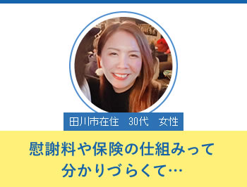 慰謝料や保険の仕組みって分かりづらくて…